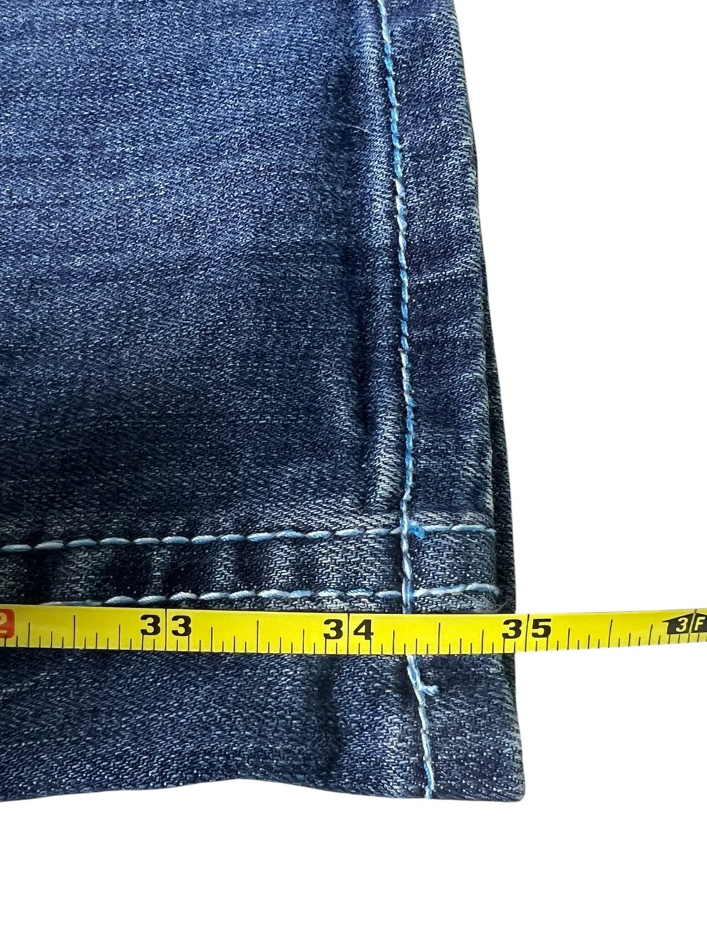 Cowgirl Tuff 30x35 Women's Dark Blue Bootcut Western Jeans - Picture 10 of 15
